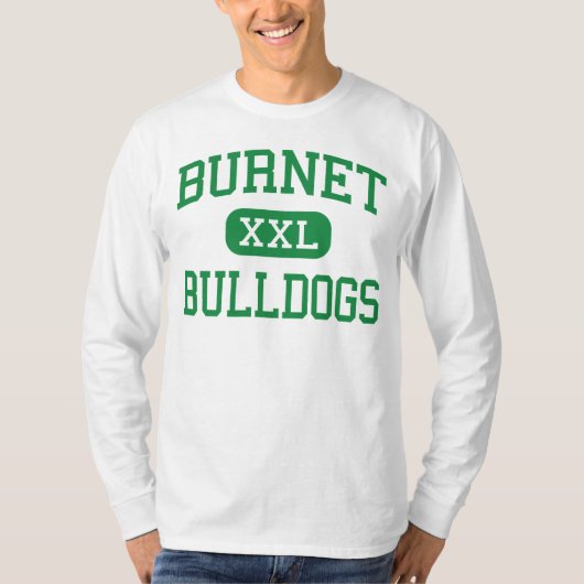 Burnet - Bulldogs - High School - Burnet Texas T-shirt (Voorkant)