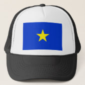 Burnet Flag (Texas 1836) Trucker Pet (Voorkant)