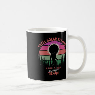 Burnet Texas Totale Zonsverduistering 2024 Koffiemok
