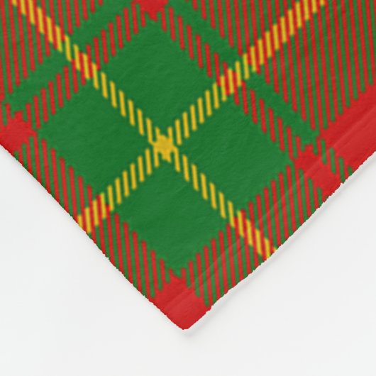 Burnett Ancient Pset Fleece Deken (Hoek)