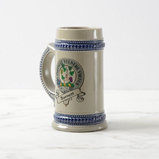 Burnett Clan Badge Bierpul (Voorkant links)