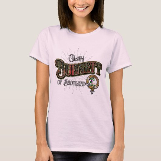Burnett Clan T-shirt (Voorkant)