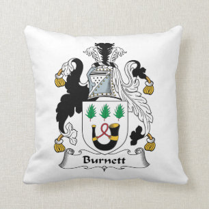Burnett Family Crest Kussen