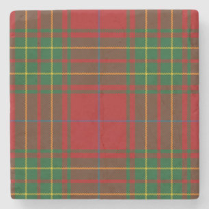 Burnett Family Tartan Pset Stone Onderzetter