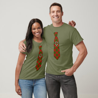 Burnett Schotse Clan Badge & Tartan Das  T-shirt