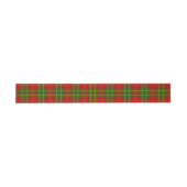 Burnett Schotse Tartan Belly Band Uitnodigingen Wikkel (Vlak)