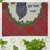 Burnett Scottie Dog Kitchen Towel Theedoek (Gevouwen)