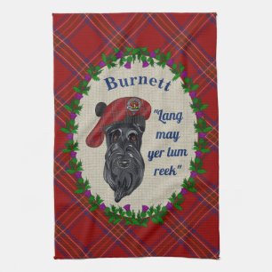 Burnett Scottie Dog Kitchen Towel Theedoek