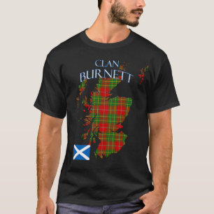 Burnett Scottish Clan Tartan Schotland T-shirt
