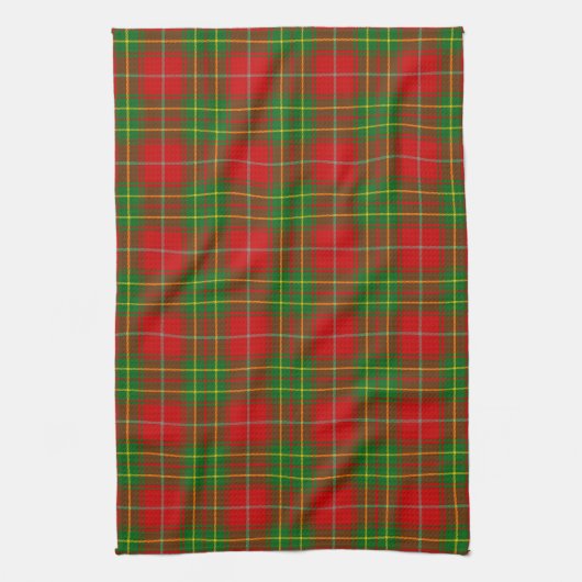 Burnett Scottish Tartan Pset Theedoek (Verticaal)