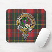 Burnett Tartan & Badge Muismat (Met muis)