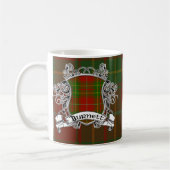 Burnett Tartan Shield Koffiemok (Links)