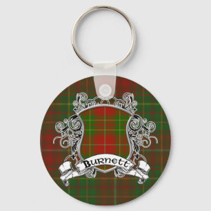 Burnett Tartan Shield Sleutelhanger