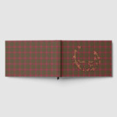Burnett Weathered Original Scottish Tartan Gastenboek (Volledig)