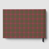Burnett Weathered Original Scottish Tartan Gastenboek (Achterkant)