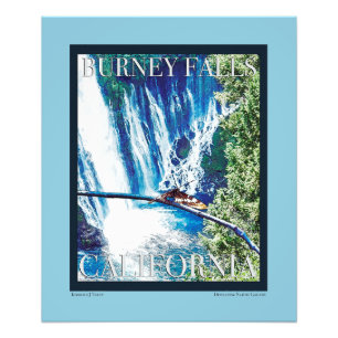 Burney Herfsten, CA Poster