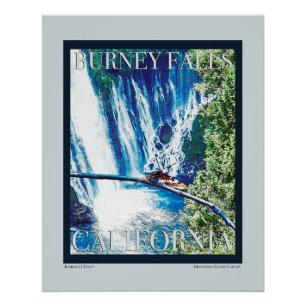 Burney Herfsten, CA Poster