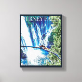 Burney Herfsten, CA Poster Canvas Afdruk (Voorkant)