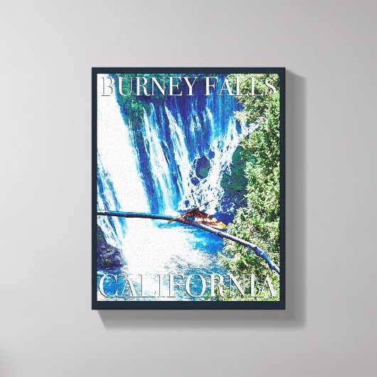Burney Herfsten, CA Poster Canvas Afdruk (Voorkant)