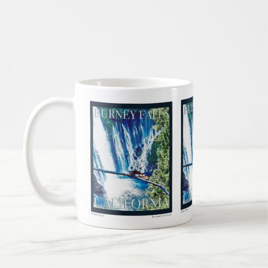 Burney Herfsten, CA Poster Koffiemok (Links)