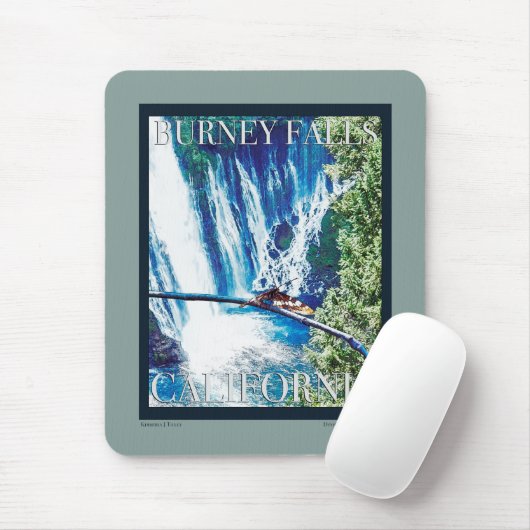 Burney Herfsten, CA Poster Muismat (Met muis)