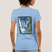 Burney Herfsten, CA Poster T-shirt (Achterkant)