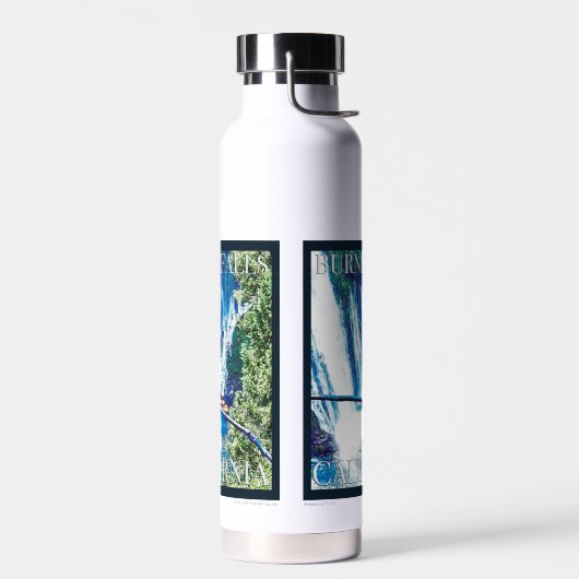 Burney Herfsten, CA Poster Waterfles (Links)