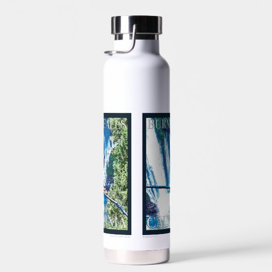 Burney Herfsten, CA Poster Waterfles (Rechts)