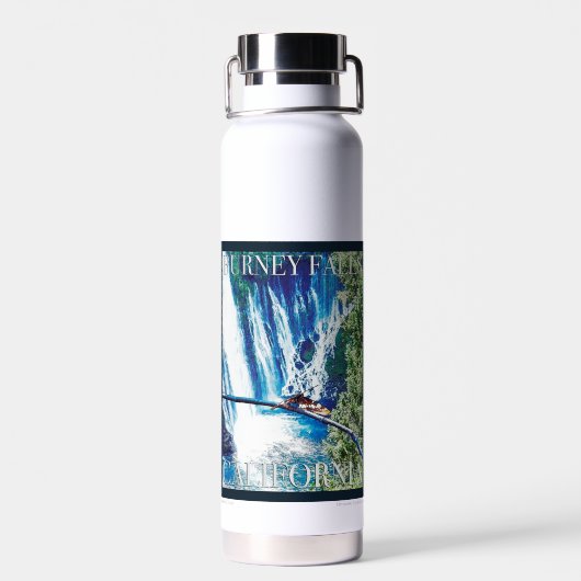 Burney Herfsten, CA Poster Waterfles (Achterkant)