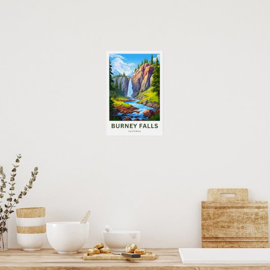Burney Herfsten California Travel Print (Keuken)