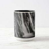 Burney-Herfsten in zwart-wit Tweekleurige Koffiemok (Center)
