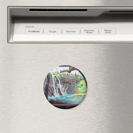 Burney Herfsten Waterverf Magneet (Insitu (Vaatwasser))