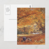 Burnham Beeches - Birket Foster Briefkaart (Voorkant / Achterkant)