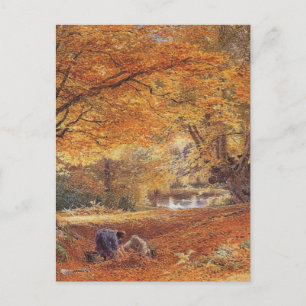 Burnham Beeches - Birket Foster Briefkaart