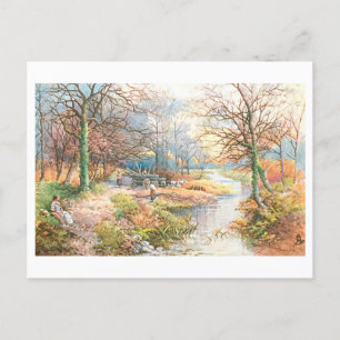 Burnham Beeches in Engeland  Briefkaart