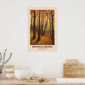 Burnham Beeches Travel Poster (Keuken)