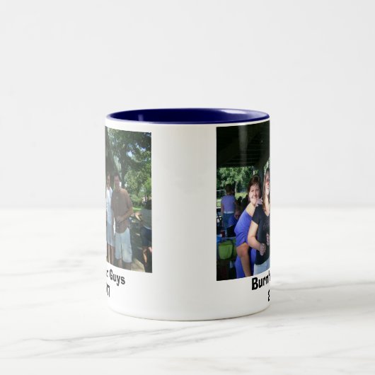 Burnham-klasse 1980 tweekleurige koffiemok (Center)