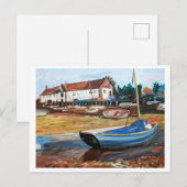 Burnham Overy Staithe Briefkaart (Voorkant / Achterkant)