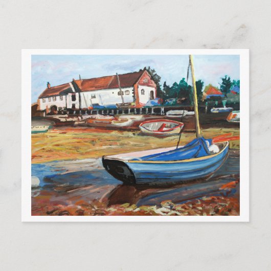 Burnham Overy Staithe Briefkaart (Voorkant)