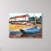Burnham Overy Staithe Canvas Afdruk (Voorkant)