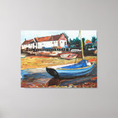 Burnham Overy Staithe Canvas Afdruk (Voorkant)