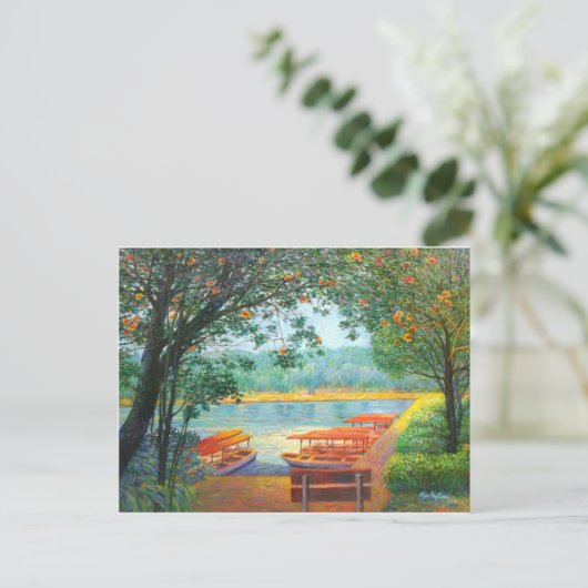 Burnham Park, Baguio City, Filipijnen Briefkaart (Staand voorkant)