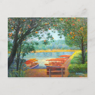 Burnham Park, Baguio City, Filipijnen Briefkaart