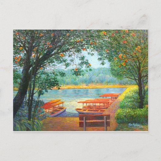 Burnham Park, Baguio City, Filipijnen Briefkaart (Voorkant)