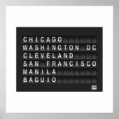 Burnham Planned Bold Star Logo Poster (Voorkant)