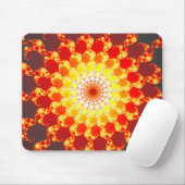 Burnin Ambition - Fractal Mousepad Muismat (Met muis)