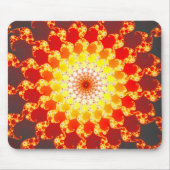 Burnin Ambition - Fractal Mousepad Muismat (Voorkant)