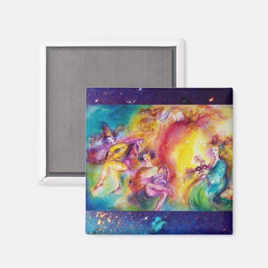 BURNING CARNIVAL MAGNEET (Voorkant / Achterkant)