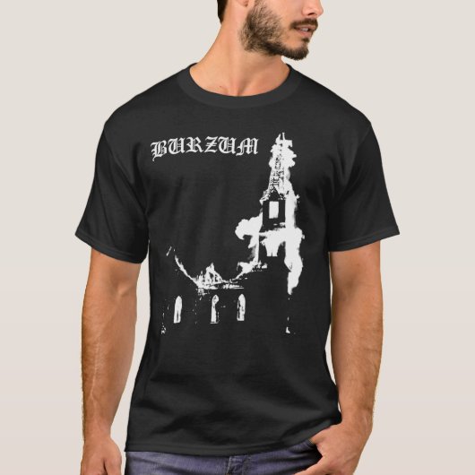 Burning Church Classic T-Shirt (Voorkant)