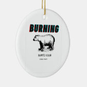 Burning Classic Keramisch Ornament (Rechts)